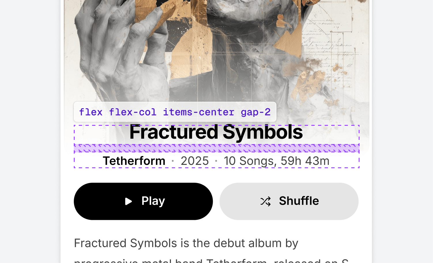 Hero section preview for Tailwind CSS by Example